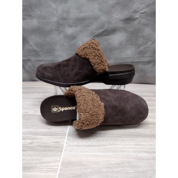 Spenco Footwear Northridge Java Cozy Suede Casual Slip-on/moccasin-size 9 - Picture 3 of 5
